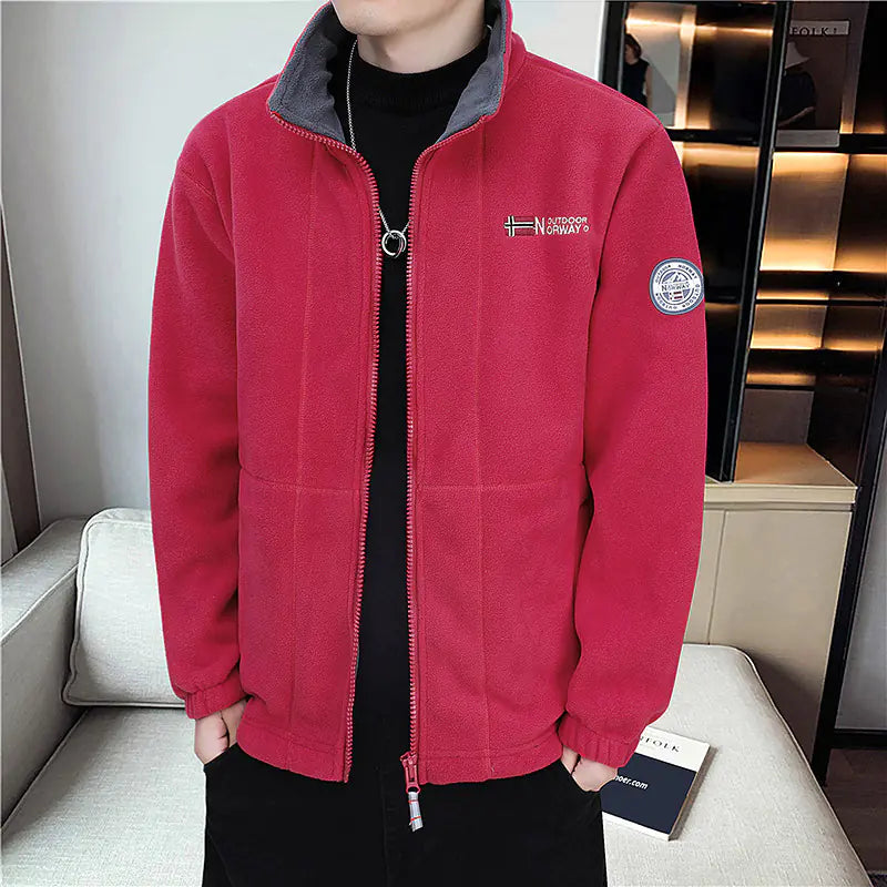Norway Export Fleece Jacket - Winter Outdoor Thick Coat