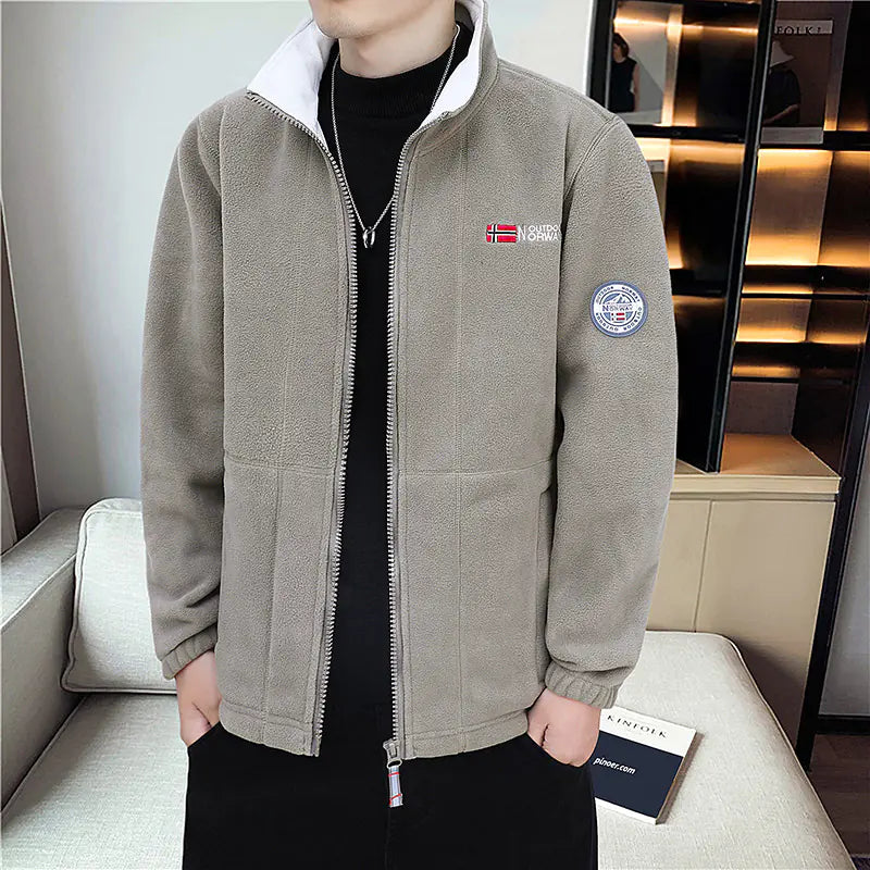 Norway Export Fleece Jacket - Winter Outdoor Thick Coat