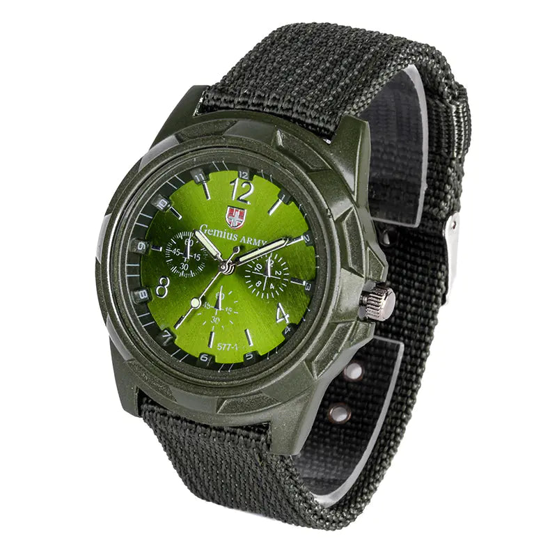 Nylon Woven Strap Watch, Electronic Sports Watch