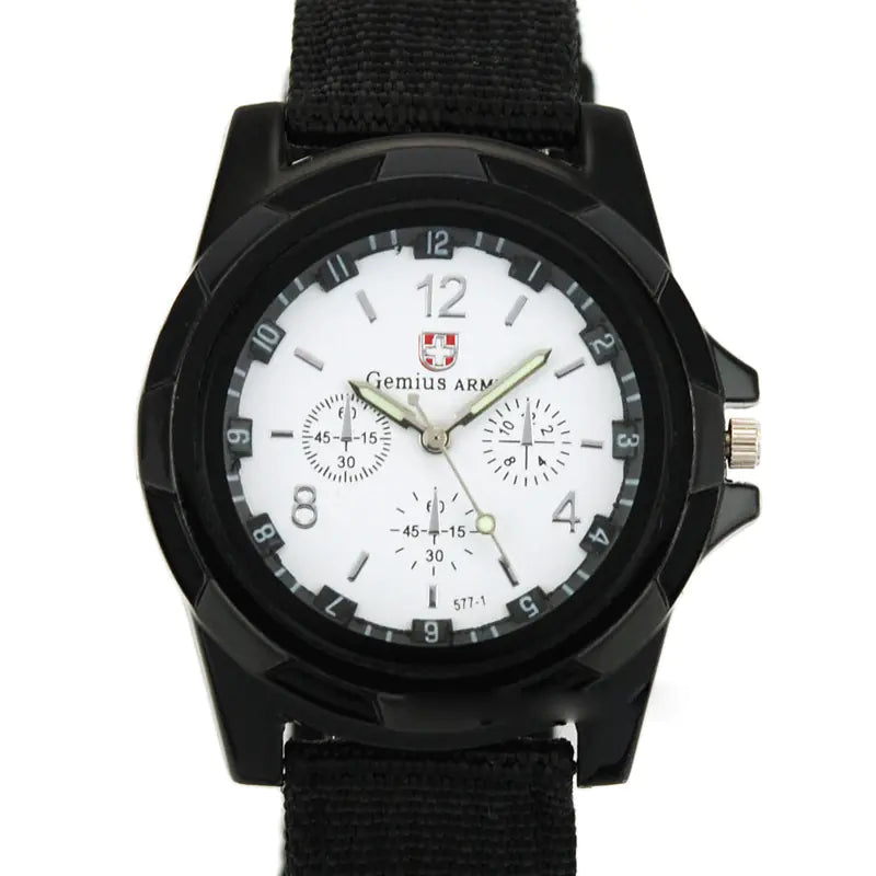 Nylon Woven Strap Watch, Electronic Sports Watch