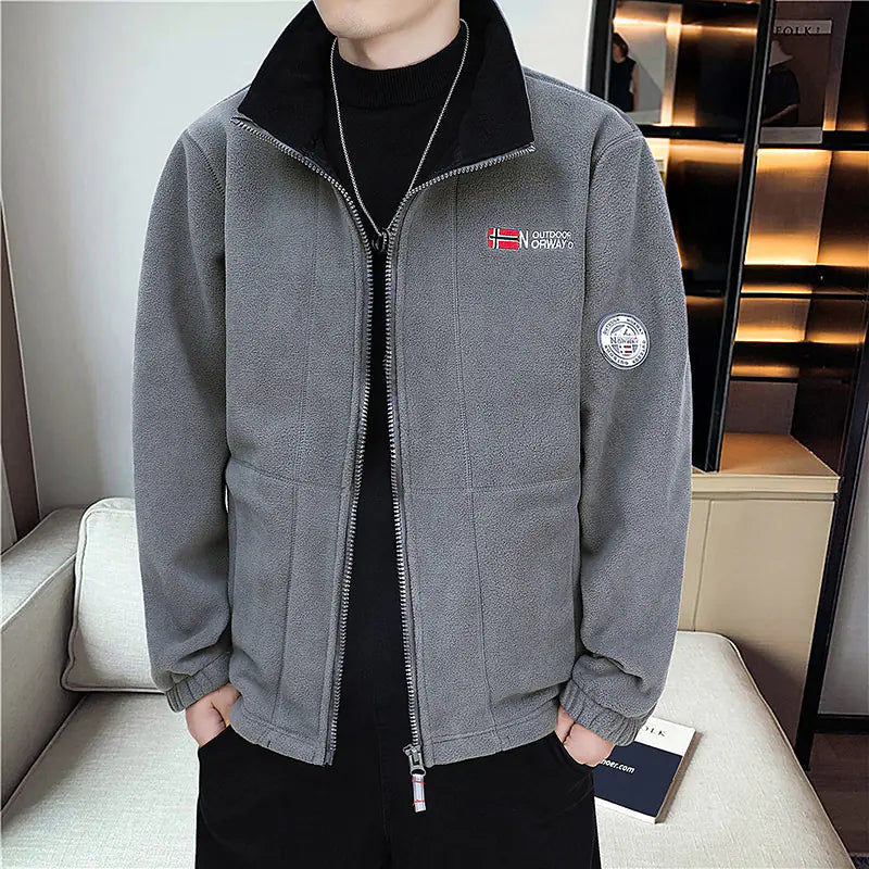 Norway Export Fleece Jacket - Winter Outdoor Thick Coat