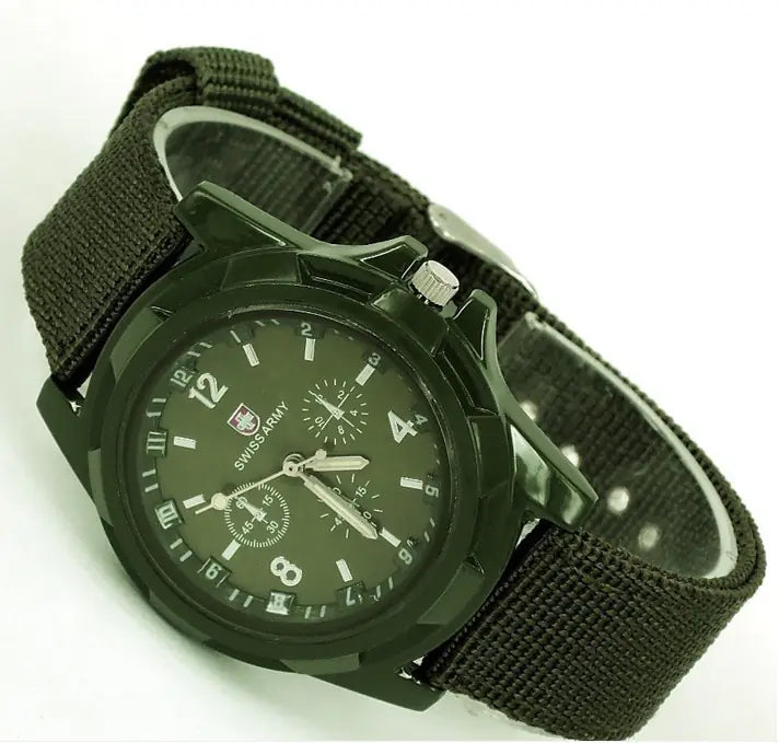 Nylon Woven Strap Watch, Electronic Sports Watch