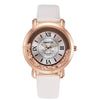 Liquid Sand Watch, Diamond Quartz Watch, Waterproof Leather Strap